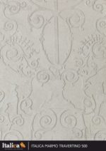 Трафарет из травертина