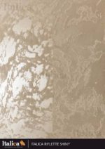 ITALICA RIFLETTE SHINY перламутровый песок со стеклосферами кофейный