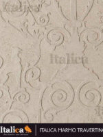Декоративная штукатурка ITALICA MARMO TRAVERTINO 500 (трафарет)
