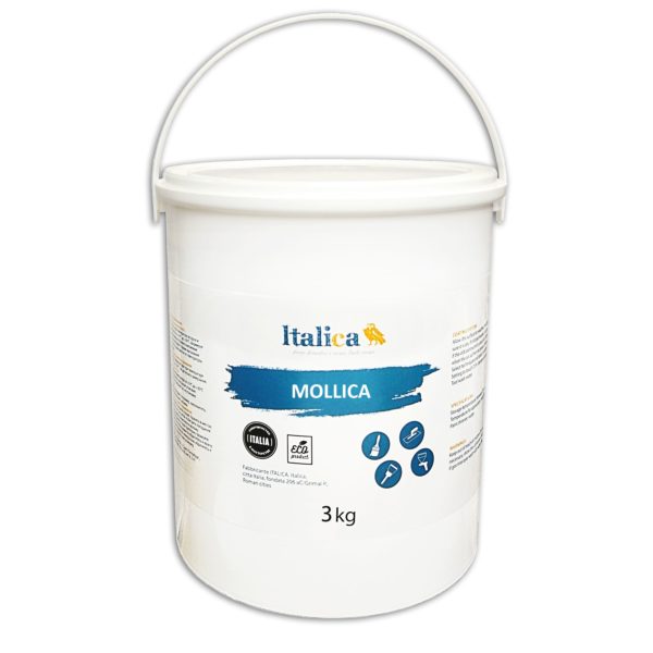 ITALICA EFFETTO MOLLICA Блестящее покрытие с матовым натуральным зернистым наполнителем