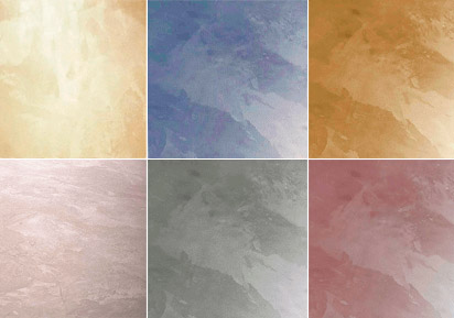 Палитра декоративная штукатурка шелк