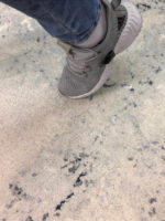 Декоративная штукатурка напольное покрытие. Italica Granito на пол