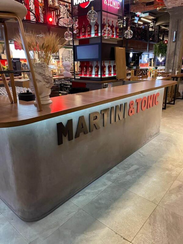 Фактурная штукатурка Italica Marmo Travertino Fine + защитный лак PU2