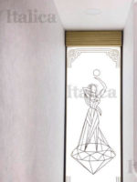 Штукатурка мокрый шелк Italica Seta Delicato в интерьере