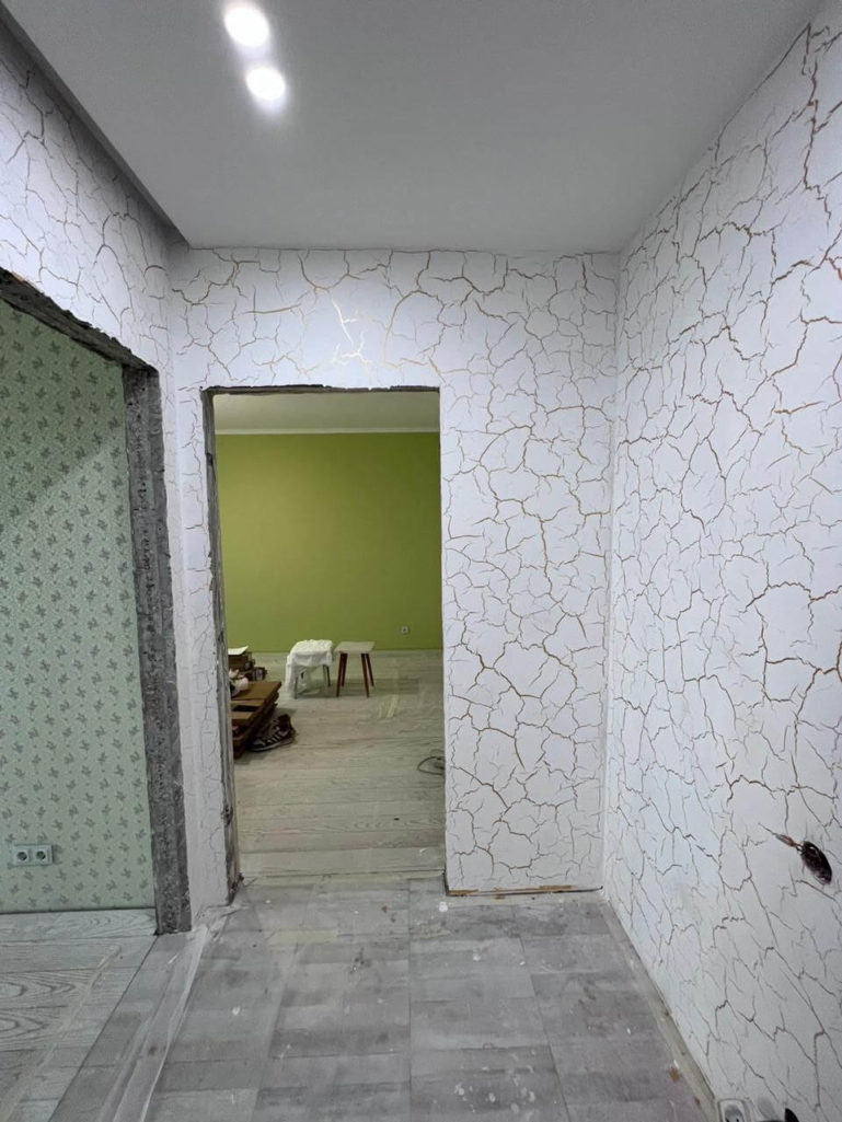 Входная группа. Кракелюр