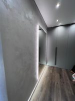 декоративная штукатурка Intonaco Quarzo лак Cristallo Argento