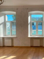 Декоративная штукатурка Травертин КМ0 в технике Карта мира Острова