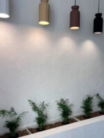 Интерьер квартиры комбинация матового и рельефного эффектов Italica Gradiente + Italica Villaggio