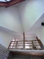 Декоративная штукатурка Mastice + Pro white в стиле шале эффект мазанка