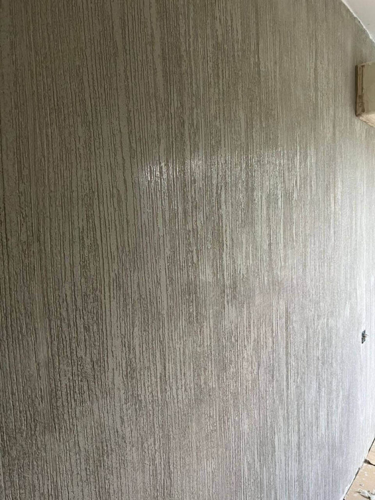 Фактурная штукатурка Marmo Travertino 500 с венецианской штукатуркой и глянцевым воском Cera Smalto