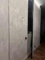 Натуральная декоративная штукатурка Не горючая İntonaco travertino НГ + Primer Acrilico + Finishmatt