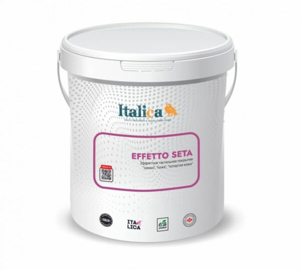 Декоративное покрытие ITALICA SETA MINERALE Эффект "минеральный шелк"