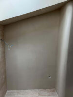 Микроцемент во всех помещениях Polycement 300 + Protector + воск Cera Perla argento