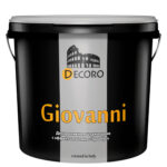 Зернистая декоративная штукатурка DECORO Giovanni (Джованни) с эффектом камя / травертина