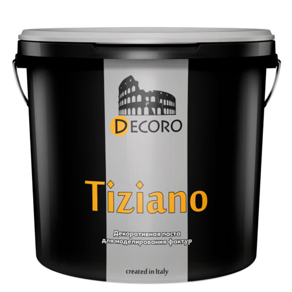 Акриловая фактурная паста DECORO Tiziano (Тициано)
