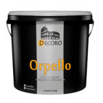 Декоративная матовая краска DECORO Orpello (орпелло) с искрящимися блестками 0.9 л