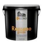 Декоративная штукатурка DECORO Rossano Grante (Россано гранте) с эффектом "замши" 800 г