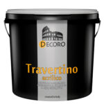 Акриловая декоративная штукатурка DECORO Travertino Acrilico (Травертино Акрилико) под Травертин