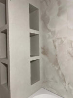 Декоративная штукатурка Арт Бетон Polycement 300 с влагостойким лаком Italica Protector + PU 2