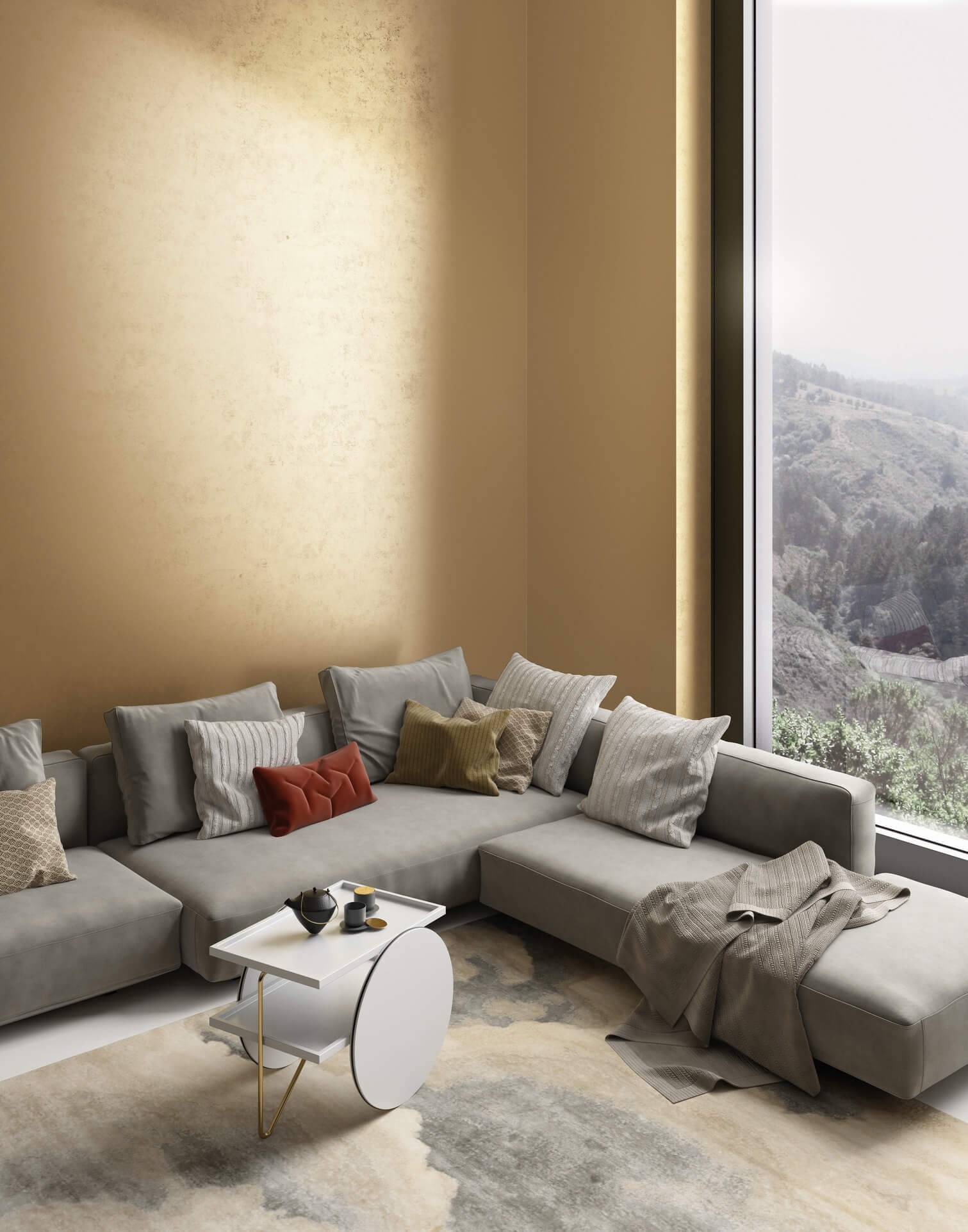 Интерьер с покрытием Cadoro