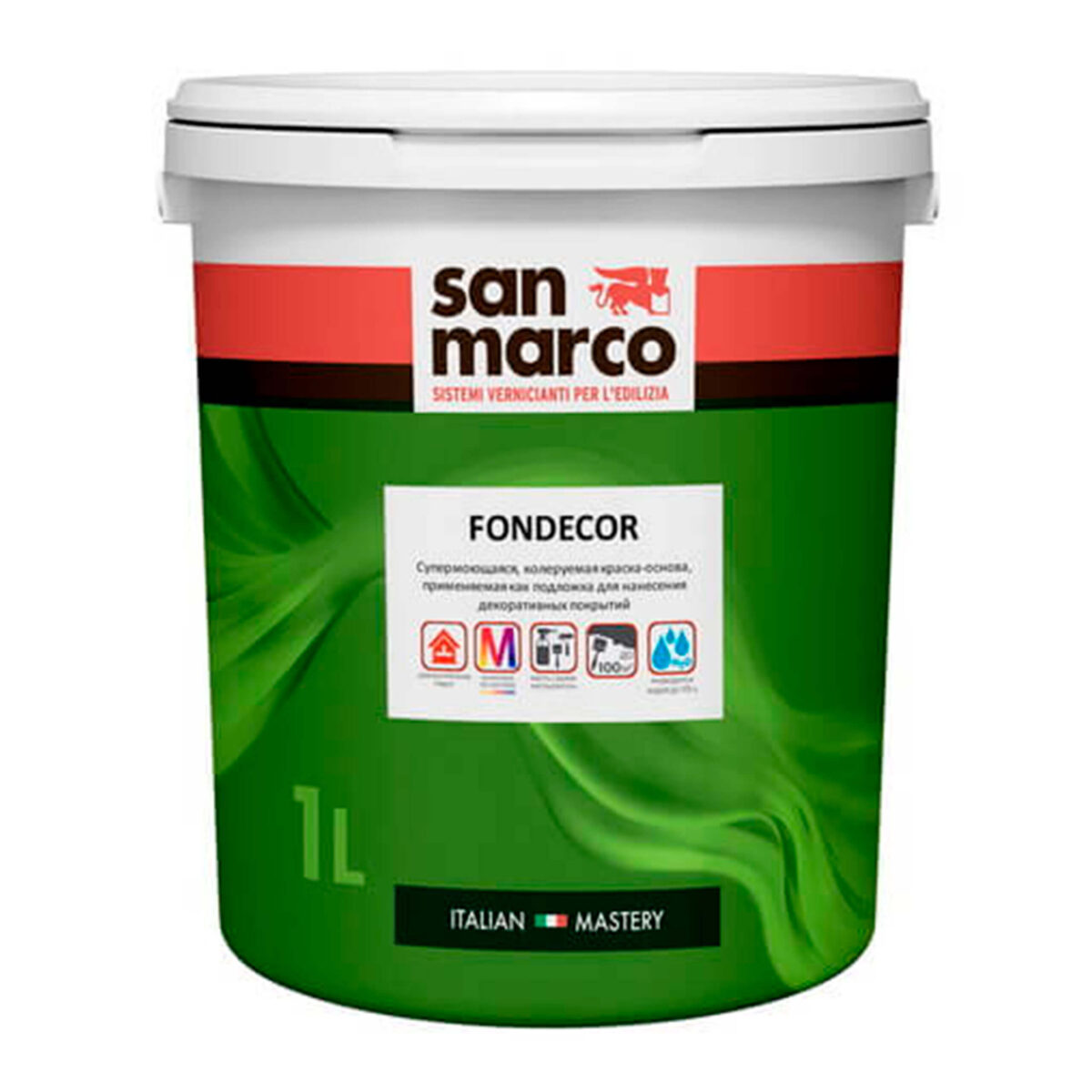 Грунт San Marco Fondecor Bianco 1л