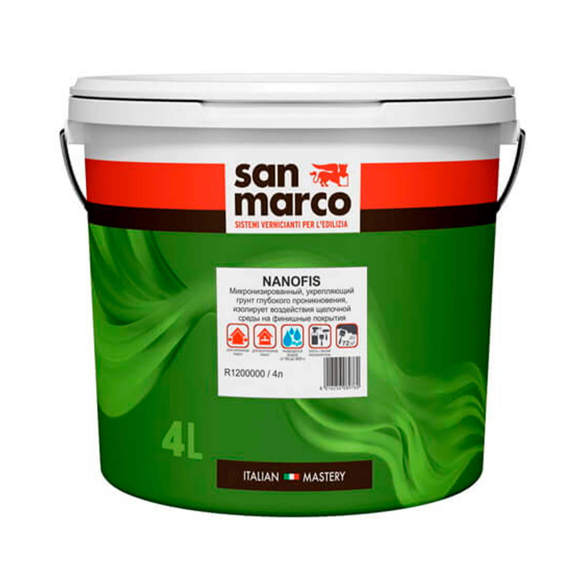 Грунт San Marco Nanofis 4л