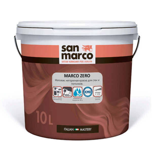 Интерьерная краска КМ 0 San Marco Zero bianco