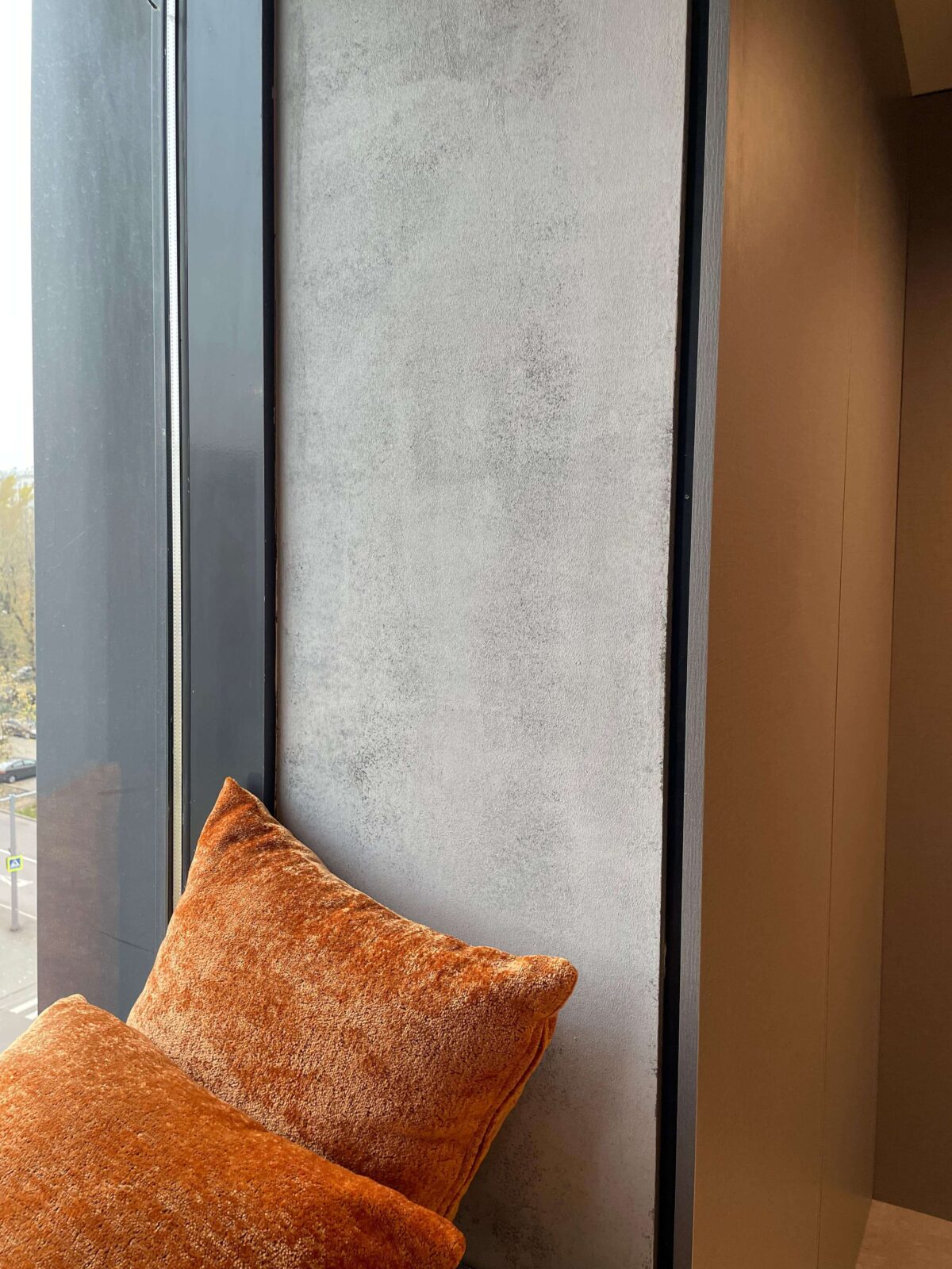 Фактурная штукатурка Intonaco Quarzo + прочная краска Italica Ceramica 2 тона