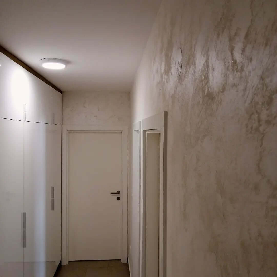 Деталь поверхности венецианской штукатурки Stucco Veneto